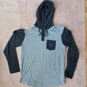 O'neill Mens hooded long sleeve shirt M
